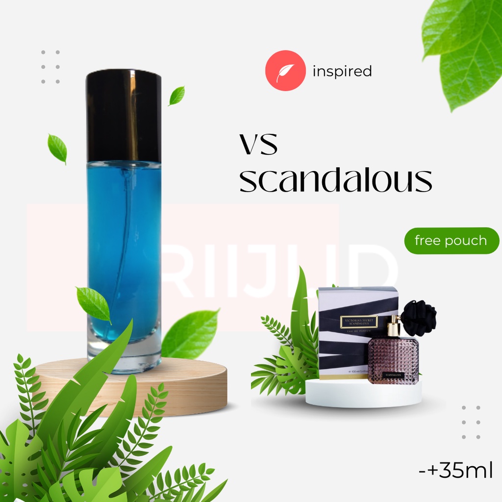 Jual Parfum Scandal Victoria Secret Scandalous Inspired 35ml Free