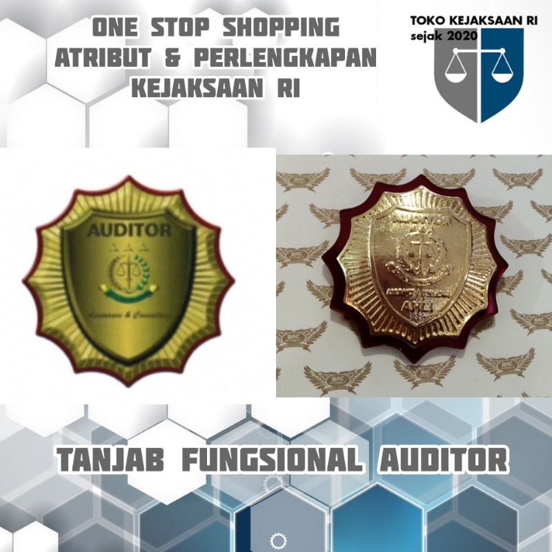 Jual Pin Tanda Jabatan Fungsional Auditor Kejaksaan Ri Shopee Indonesia