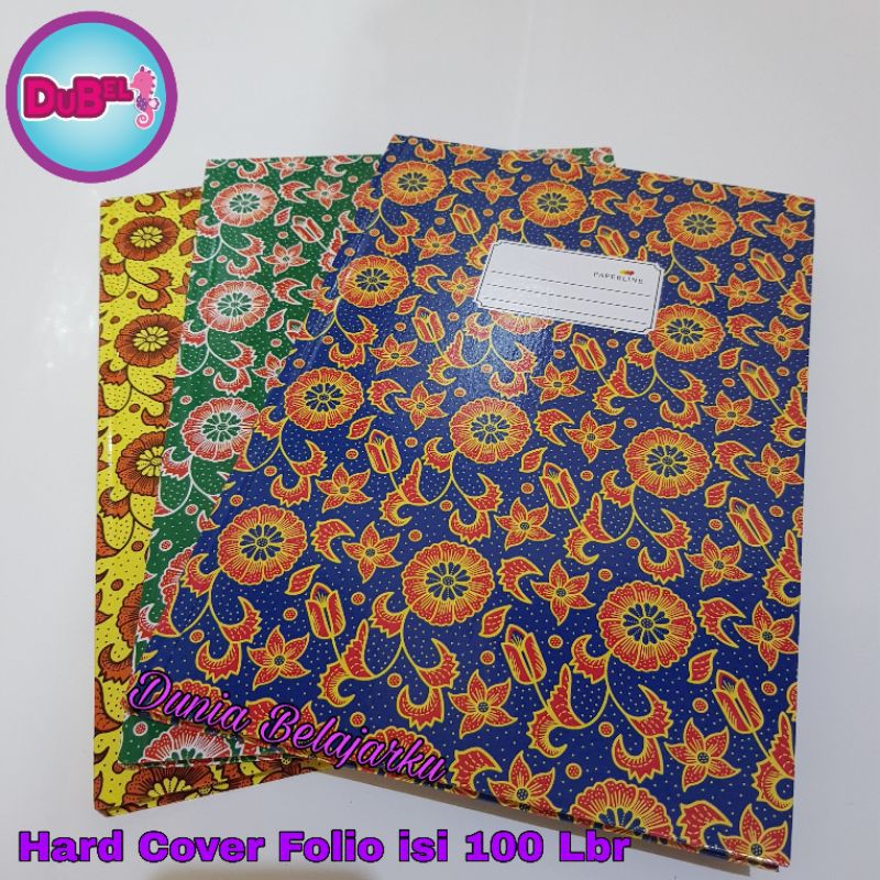 Jual Hard Cover Folio Isi Lembar Paperline Buku Folio Isi