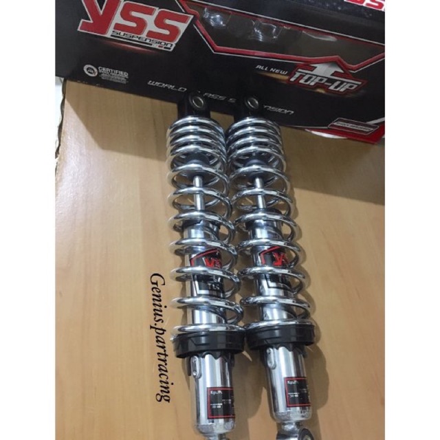 Jual Shockbreaker Yss Top Up Mm Chrome Tiger Rx King Shogun