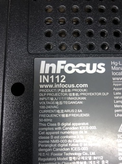 Jual Proyector Infocus In112 Shopee Indonesia