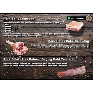 Jual Wajib Baca Deskripsi Ready Pork Belly Slice Samcan Slice