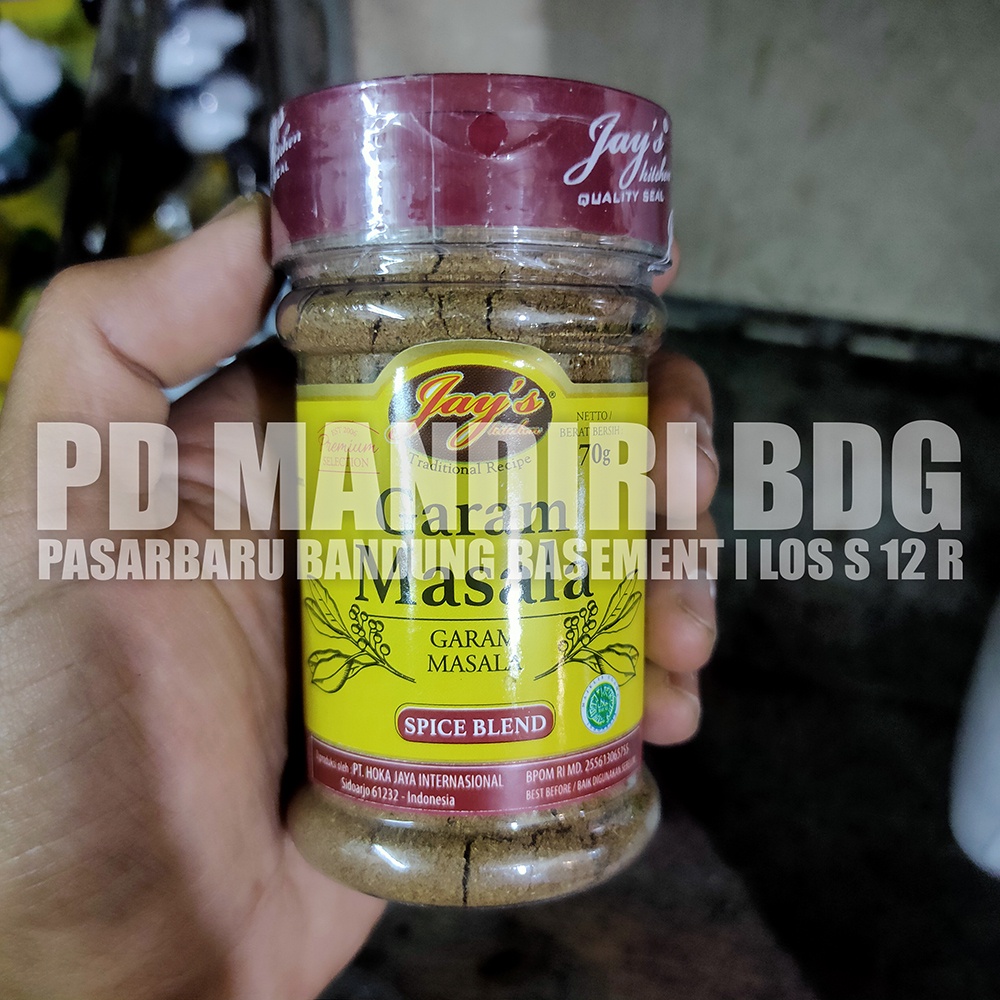 Jual JAY S GARAM MASALA 70 GR Shopee Indonesia