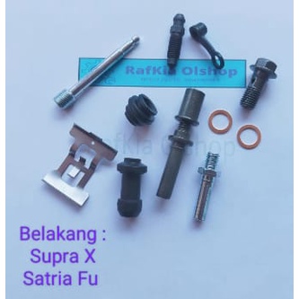 Jual Full Set Baut Kaliper Tahanan Dispad Supra Satria Fu Vario