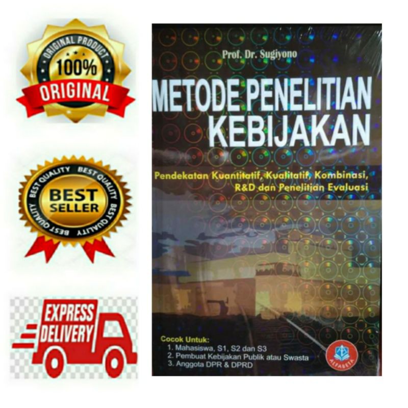 Jual BUKU METODE PENELITIAN KEBIJAKAN SUGIYONO ALFABETA Shopee