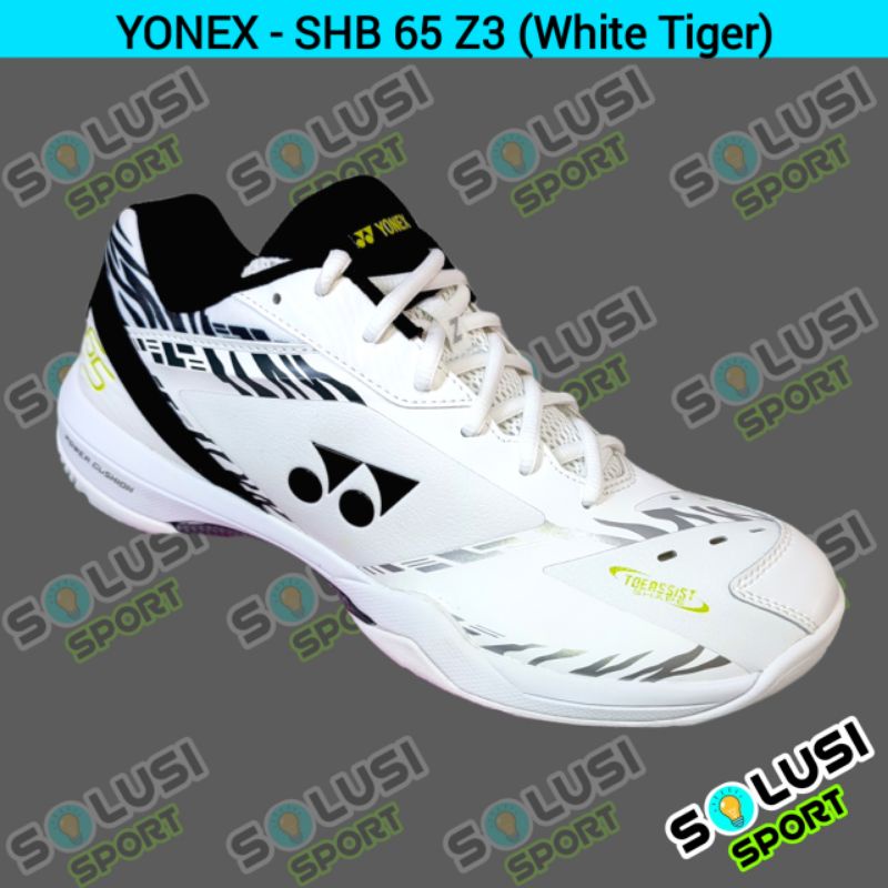 Jual Sepatu YONEX SHB 65 Z3 Badminton SHB 65Z 3 Original White Tiger