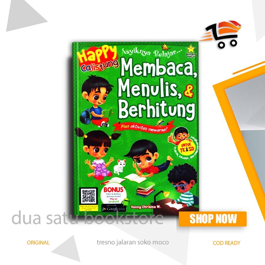 Jual HAPPY CALISTUNG ASYIKNYA BELAJAR MEMBACA MENULIS BERHITUNG