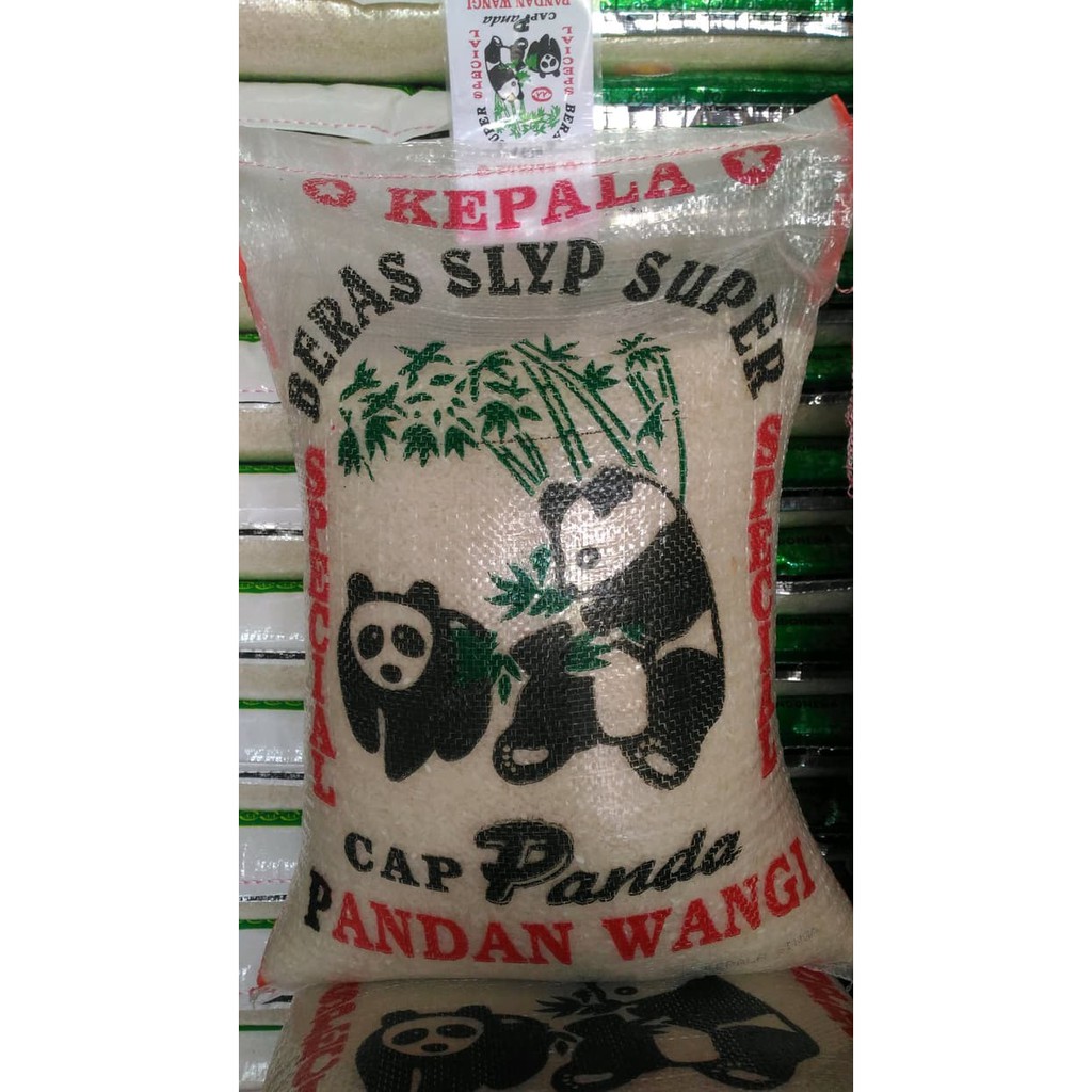 Jual BERAS PANDAN WANGI SPESIAL CAP PANDA 5 10 20 KG Shopee Indonesia