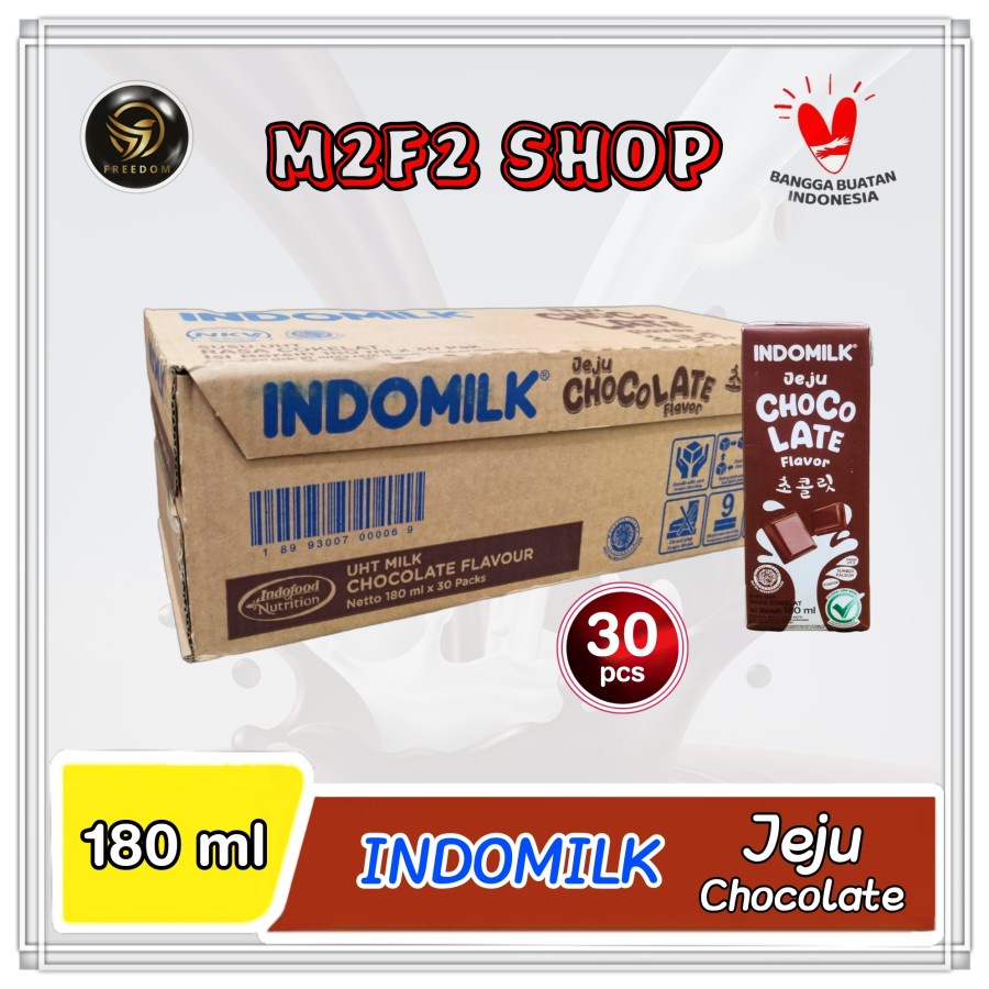 Jual Susu Indomilk Jeju Chocolate Cokelat Kotak Uht Ml Kemasan