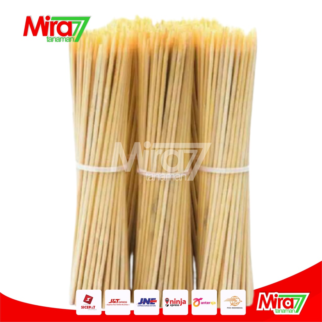 Jual Tusuk Sate Bambu Cm Pcs Mira Tanaman Shopee Indonesia