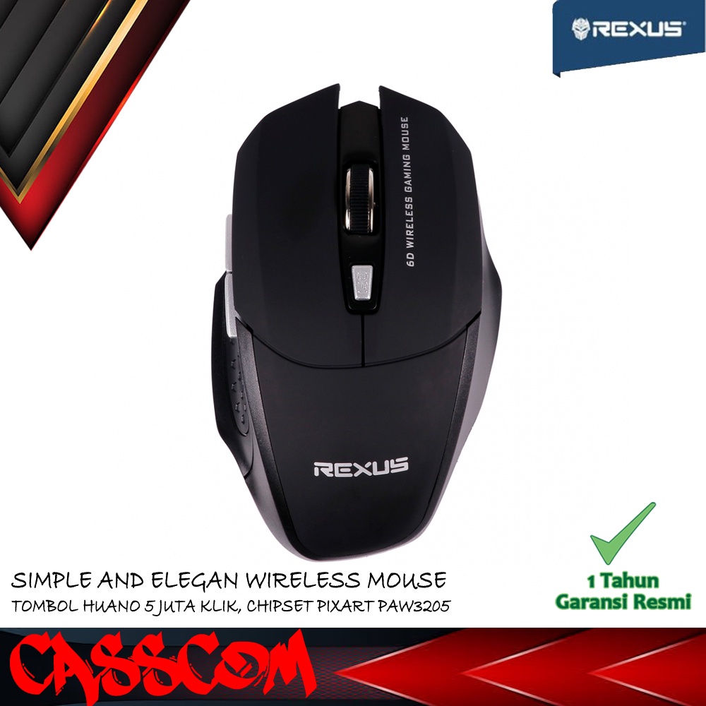 Jual Mouse Gaming Rexus Xierra RX109 Wireless RX 109 Shopee Indonesia