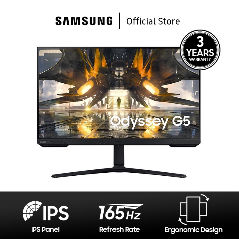 Jual SAMSUNG Odyssey G5 27 G52A IPS QHD 165Hz G Sync HDR Gaming