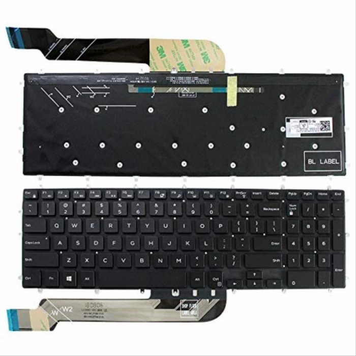 Jual Kibord Kiboar Kibor Keyboar Keybor Keyboard Laptop Dell Inspiron