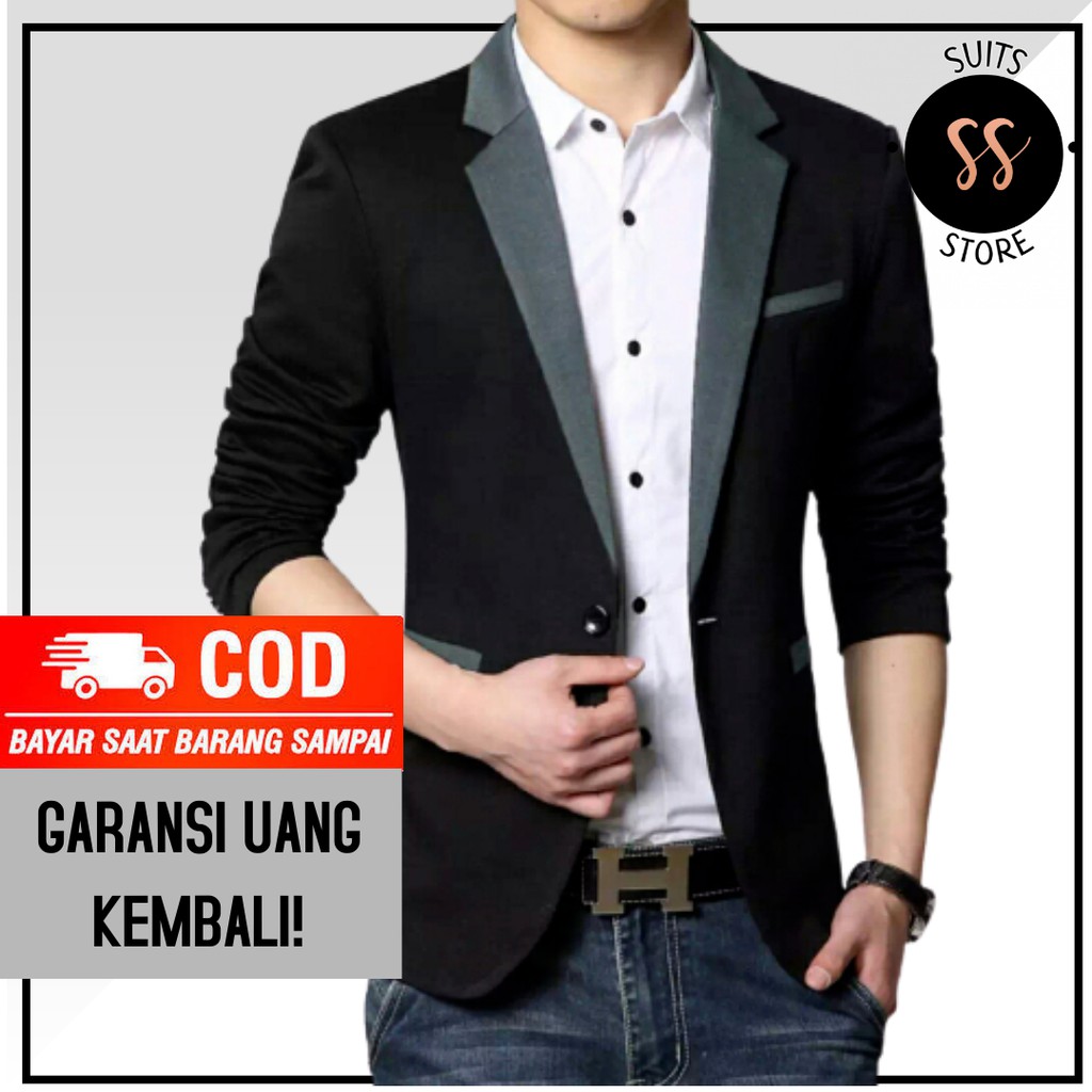 Jual Jas Pria Murah Jas Nikah Jas Wisuda Jas Formal Pria Blazer Slimfit