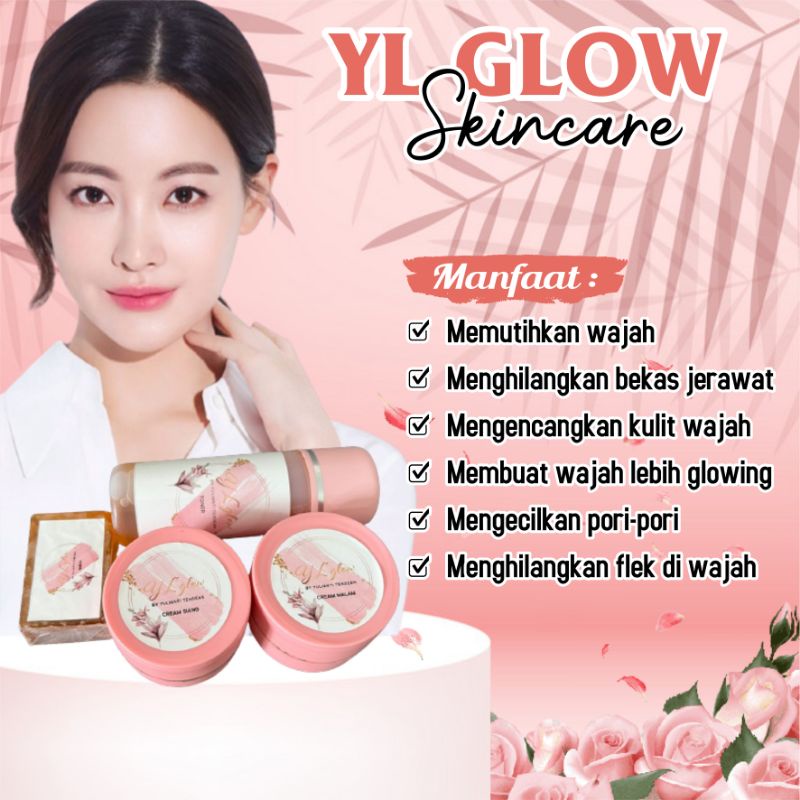 Jual YL GLOW WHITENING Skincare Aman Dan Halal Shopee Indonesia