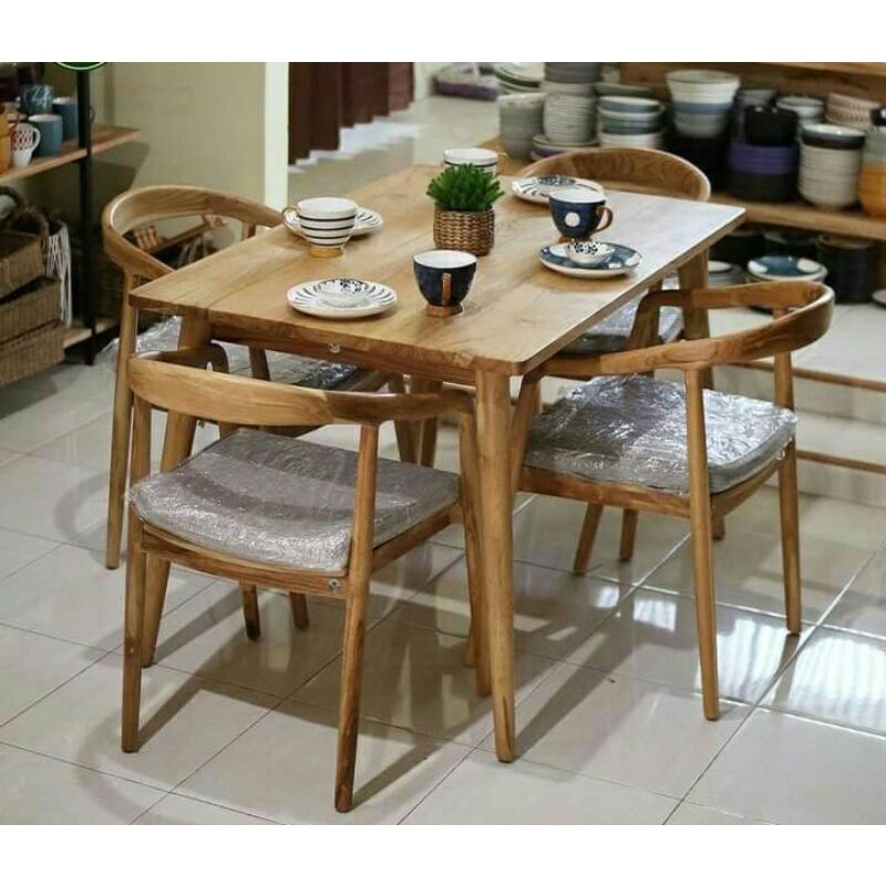 Jual Meja Makan Dining Table Set Meja Makan Kursi Caffe Kursi Caffe