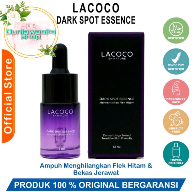 Jual Lacoco Dark Spot Essence Ml Anti Flek Hitam Penghilang Bekas