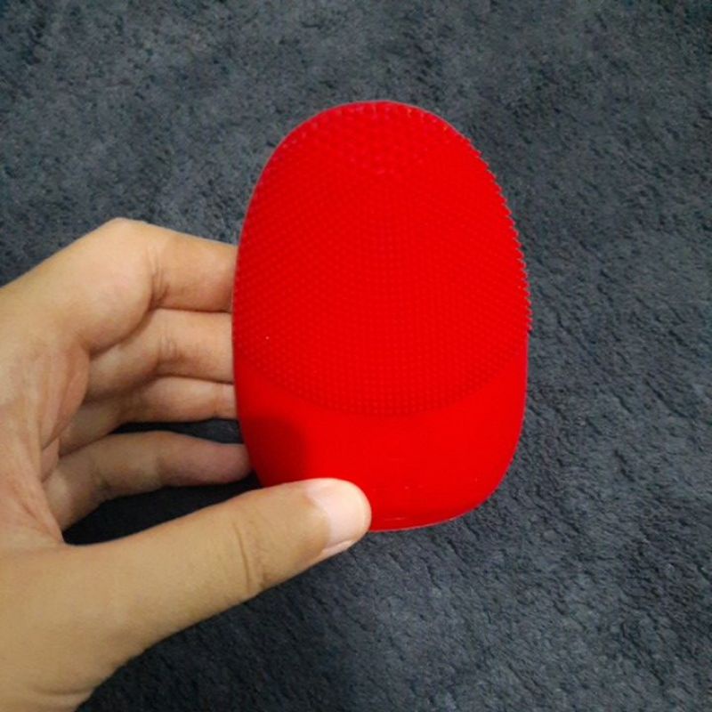 Jual Miniso Official Silikon Pembersih Wajah Sikat Wajah Portabel Untuk