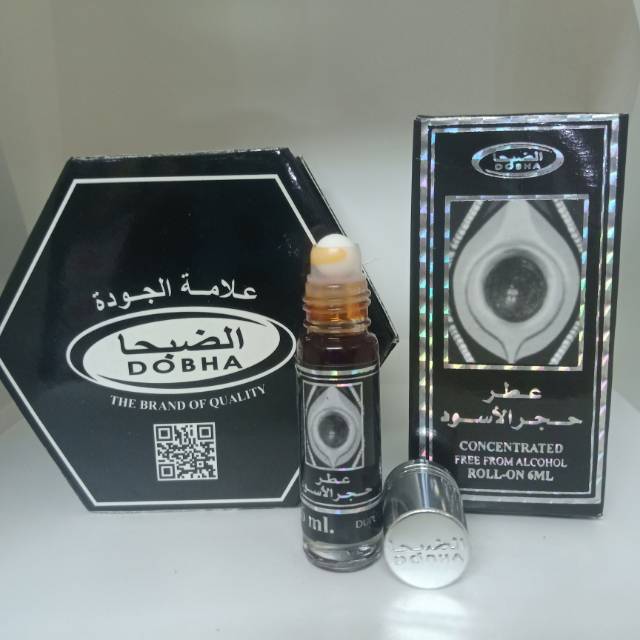 Jual Parfum Dobha Hajar Aswad Ml Non Alkohol Original Shopee