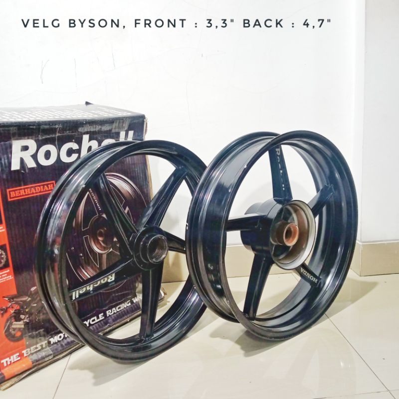 Jual Velg Roda Honda Byson Tapak Lebar Depan Belakang Rochell