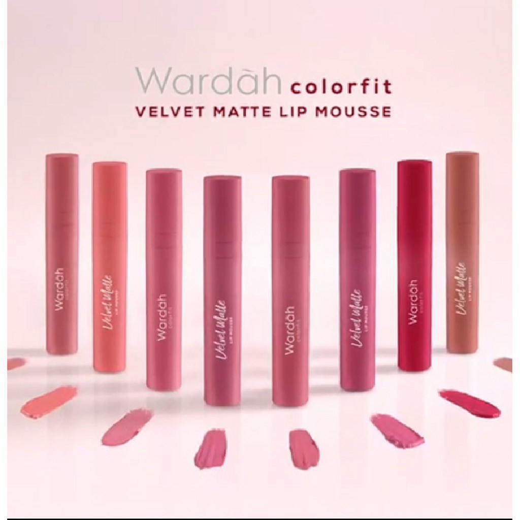 Jual Wardah Colorfit Velvet Matte Lip Mousse Shopee Indonesia