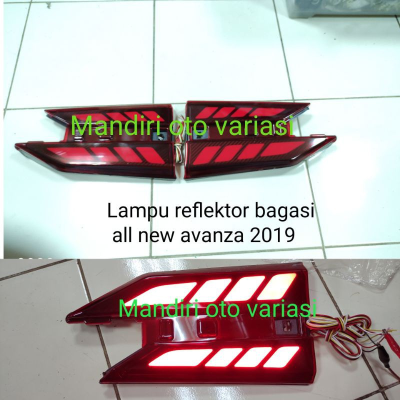 Jual Lampu Reflektor Bagasi Trunk Lid Avanza Xenia Shopee Indonesia