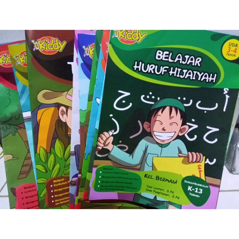 Jual Buku Paket Tematik Paud Kel Bermain Usia 3 4 Tahun Isi 10 Buku