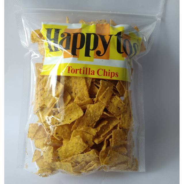 Jual SNACK KILOAN HAPPY TOS HAPPYTOS TORTILLA CHIPS KEMASAN 250 GRAM