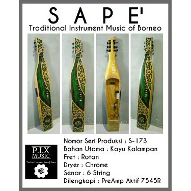 Jual Sape Dayak Khas Kalimantan Murah Shopee Indonesia