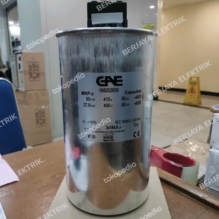 Jual Gae Kapasitor Capacitor Kvar Phase V Mkp C Gae Shopee