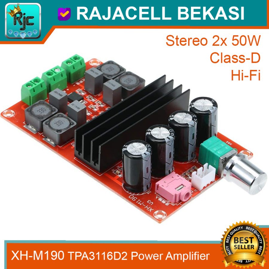 Jual Xh M Tpa D Power Amplifier Stereo Watt Class D Hi Fi