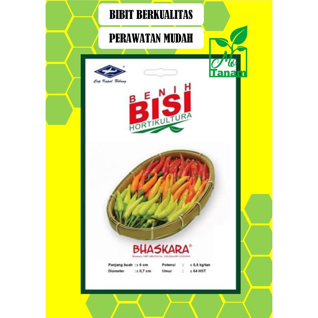 Jual BISI Original Benih Cabai Rawit Bhaskara Shopee Indonesia