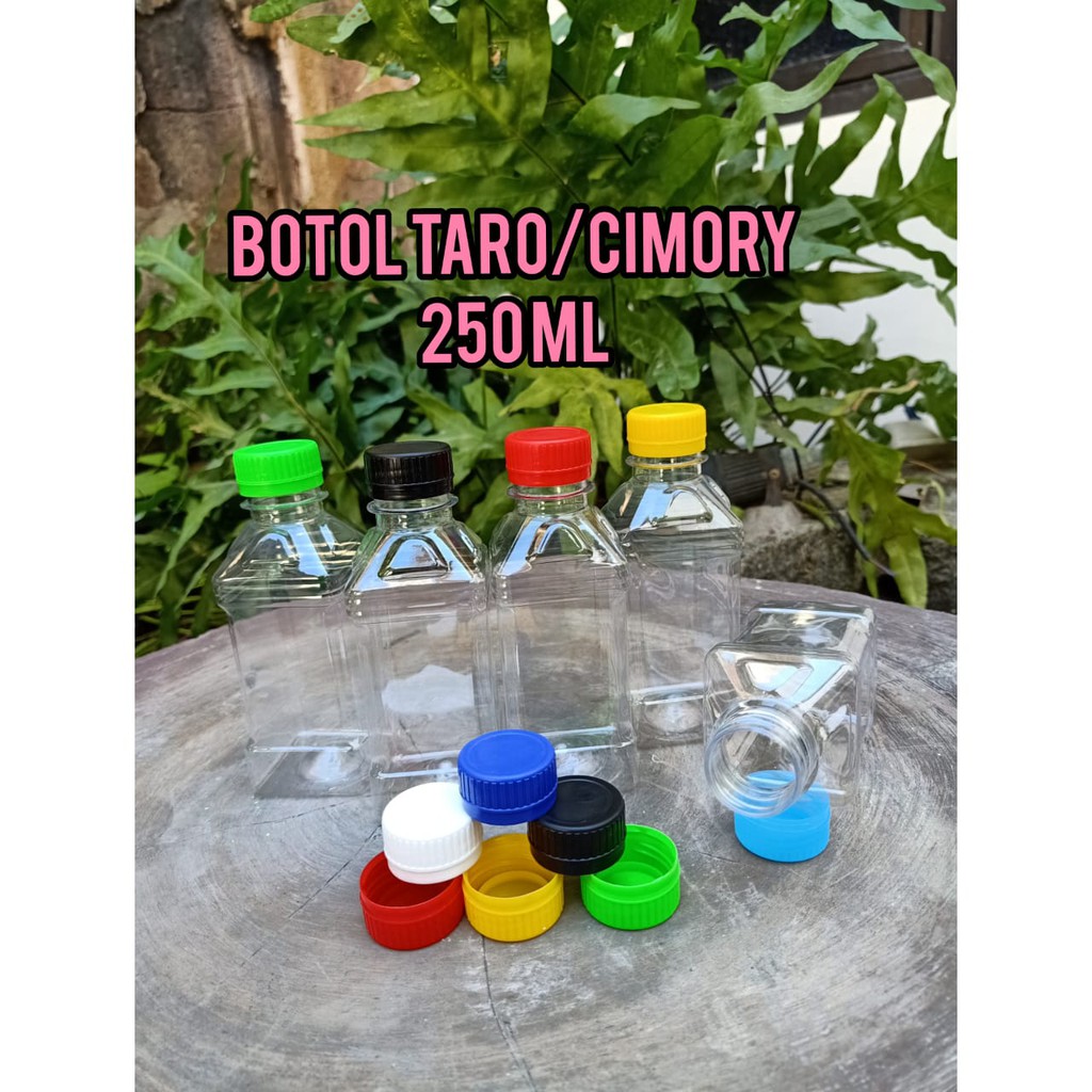 Jual Botol Plastik 250 Ml Botol Taro Eceran Per 10 Pcs MOHON UNTUK