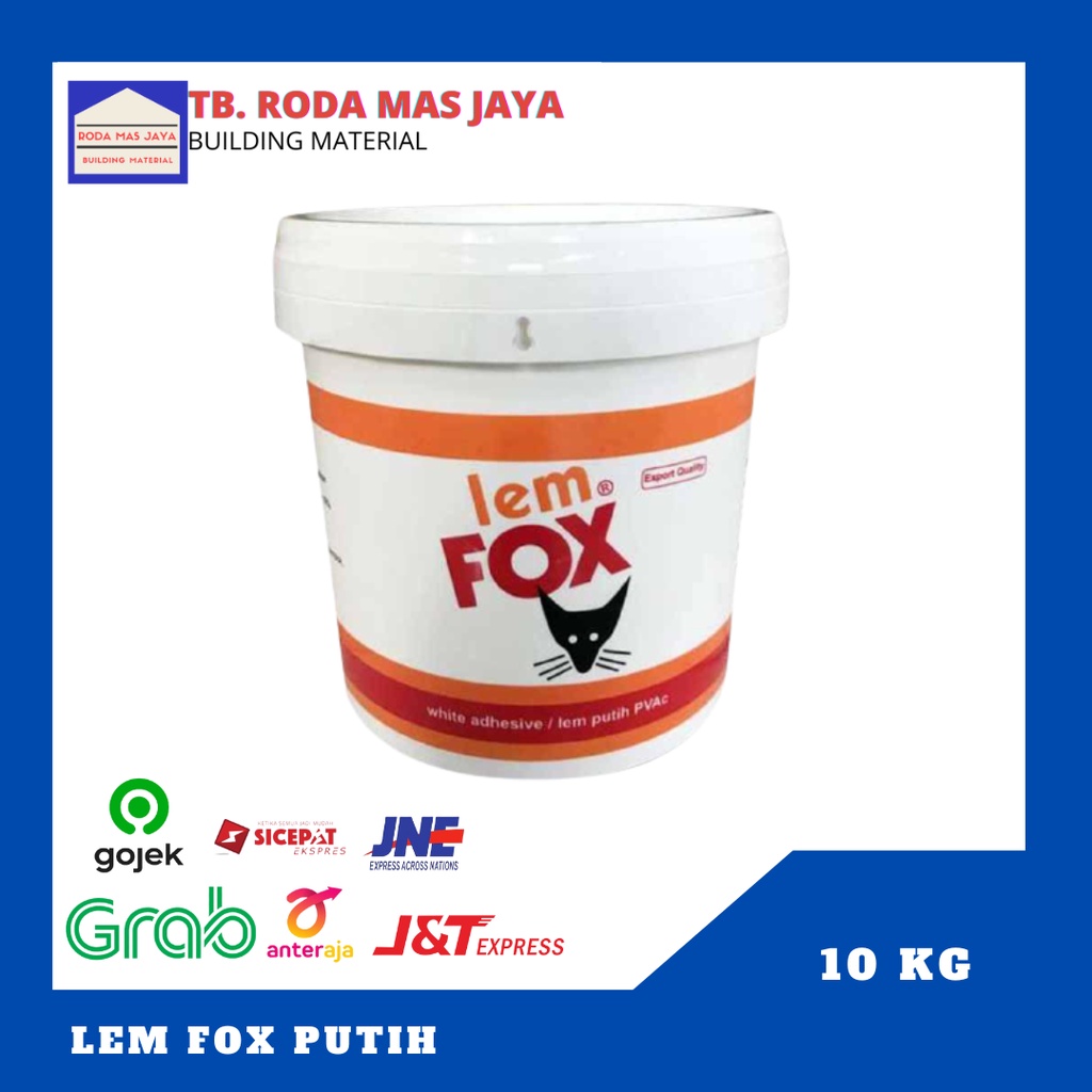 Jual Lem Fox Putih Lem Kayu Lem Fox Inwood Ember Kg Shopee Indonesia