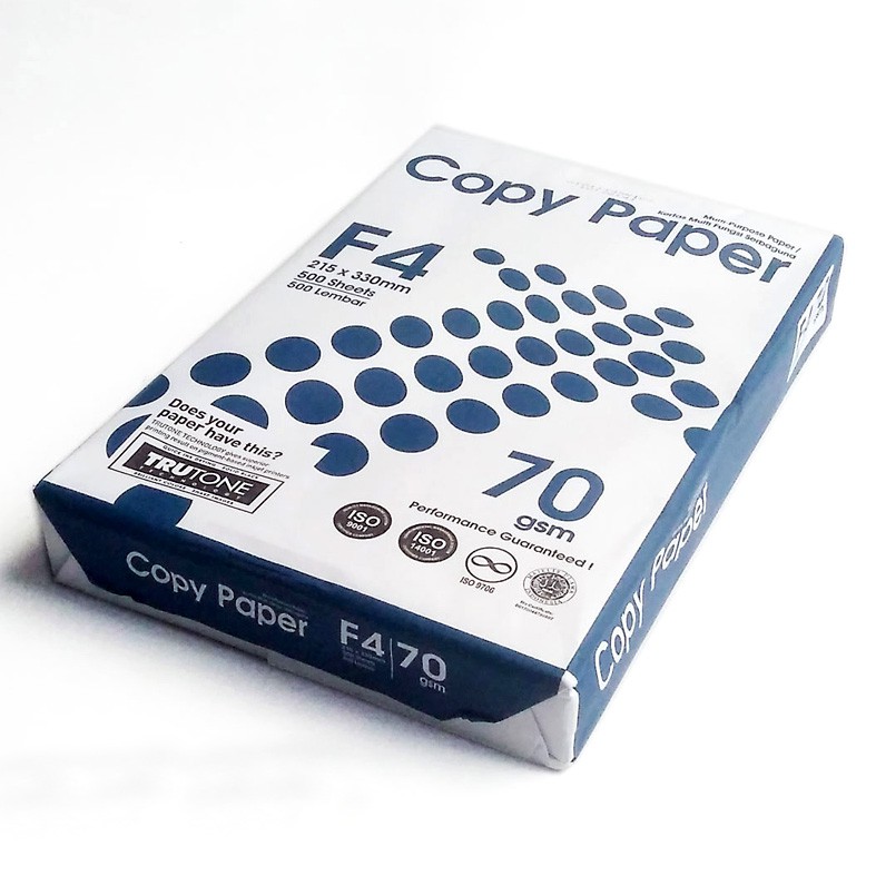 Jual Kertas HVS F4 Copy Paper 1 Rim 70 Gr Shopee Indonesia