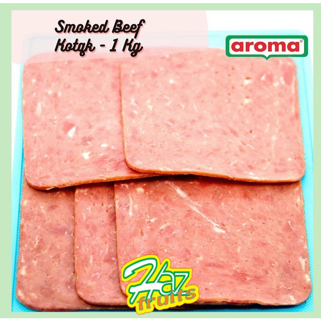 Jual Aroma Smoked Beef 1 Kg Shopee Indonesia