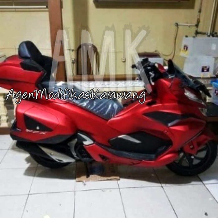 Jual Paket Lengkap Pcx Goldwing Merah Dop Top Box Side Box