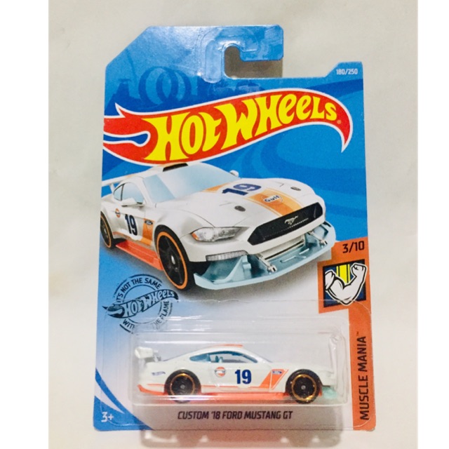 Jual Hot Wheels Custom Ford Mustang Gt Gulf Shopee Indonesia