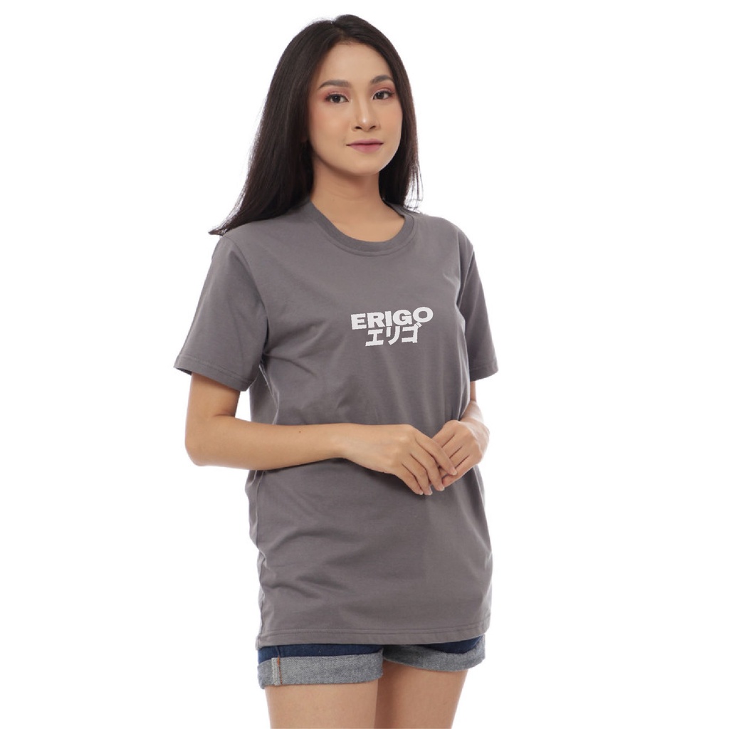 Jual KAOS ERIGO PRIA Wanita Apparel Cotton Combed 30s Original 100