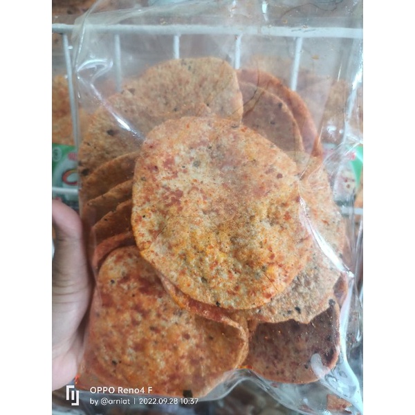 Jual Kerupuk Ubi Balado Rasa Jengkol Cemilan Khas Pariaman Minang