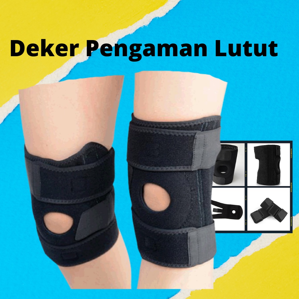 Jual Deker Nyeri Lutut Decker Pelindung Pengaman Sendi Korset Engkel