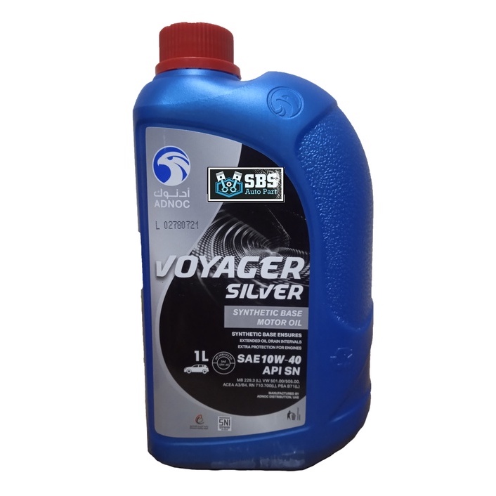 Jual Adnoc Voyager Silver 10W 40 API SN Liter Shopee Indonesia