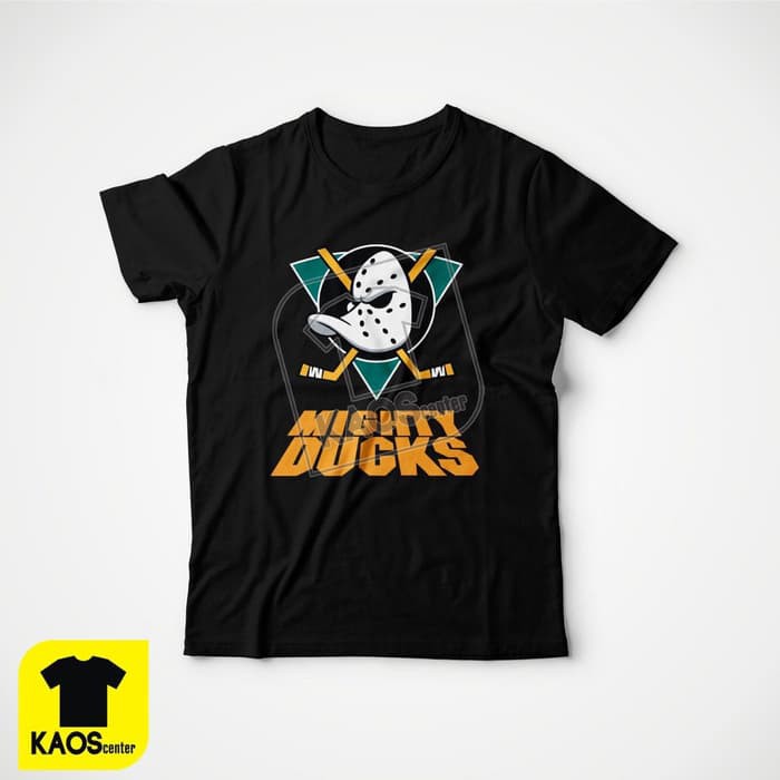 Jual Kaos Tshirt Baju Combed Distro Mighty Ducks Polos Custom