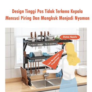 Jual Ollahom Rak Dapur Hitam Rak Wastafel Rak Piring Dan Peralatan