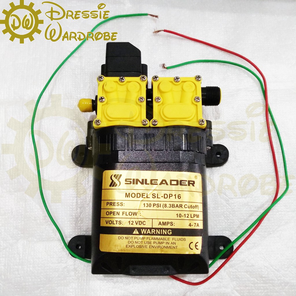 Jual Pompa Dc Dinamo Double Dual Pump Sinleader V A Colok Drat