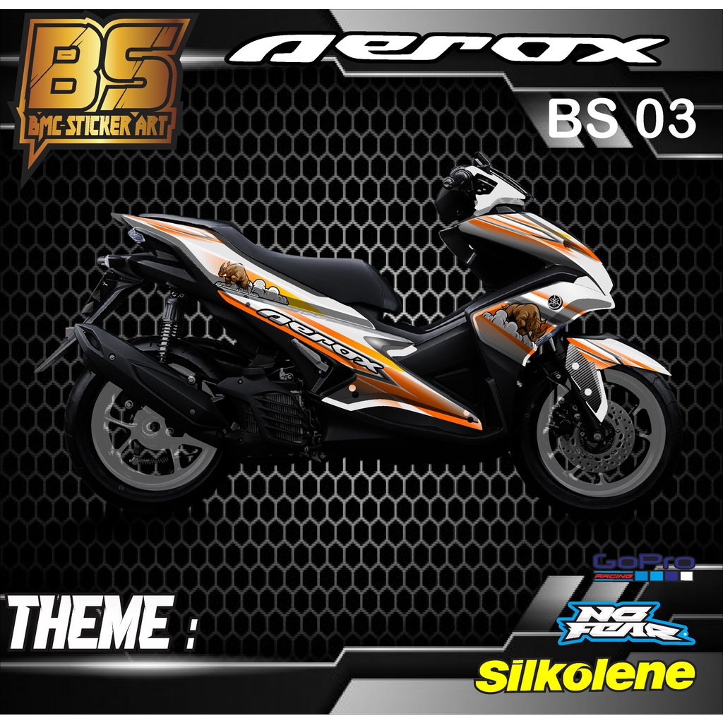 Jual Stiker Decal Yamaha Aerox Dekal Stiker Yamaha Aerox Full Body