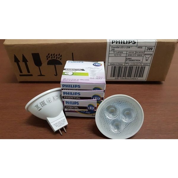 Jual Philips Halogen Led 3W 12V 2700K Cahaya Kuning Shopee Indonesia