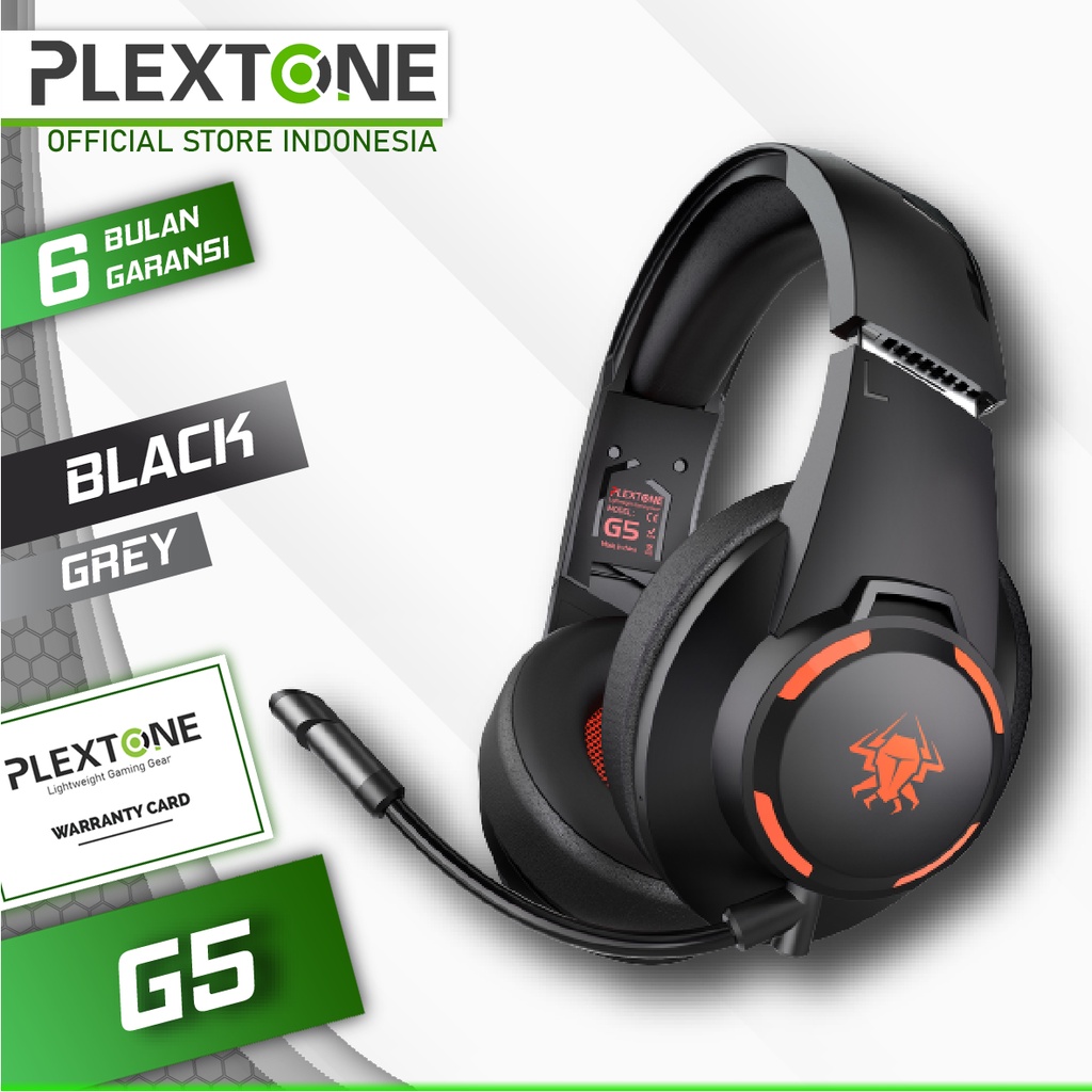 Jual Plextone Xmowi G5 Pro Headset Foldable Wireless With ANC Shopee