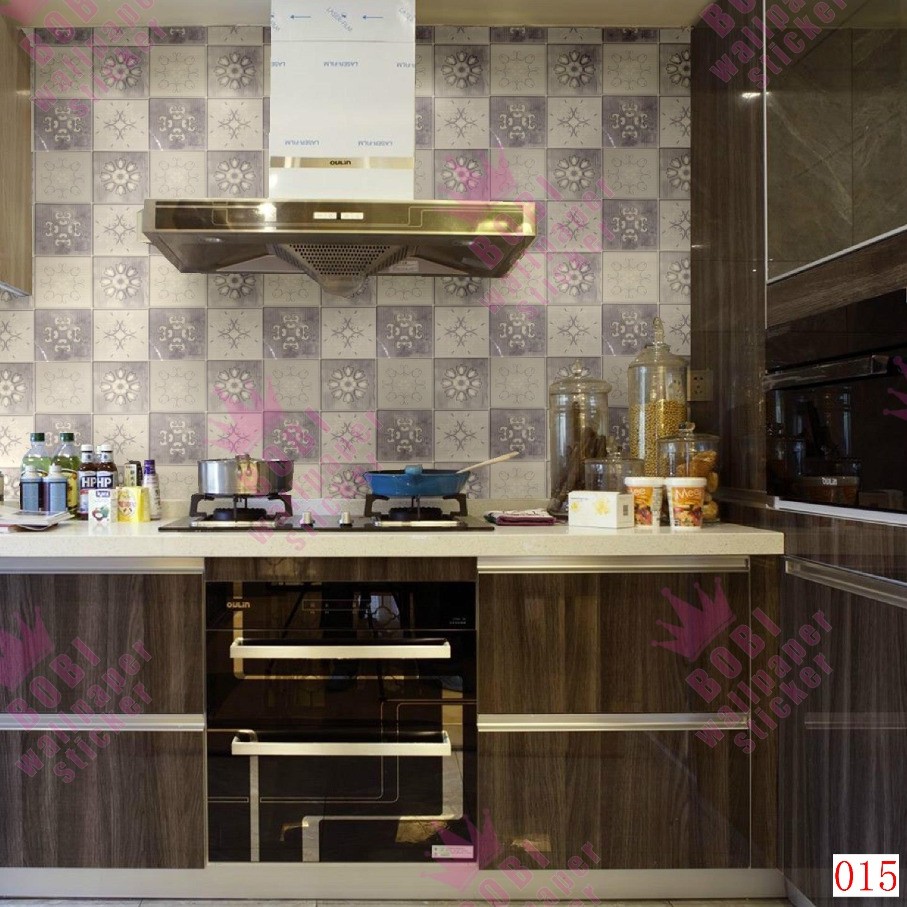 Jual Wallpaper Sticker Dapur Bervariasi Motif Ukuran 5mx45cm