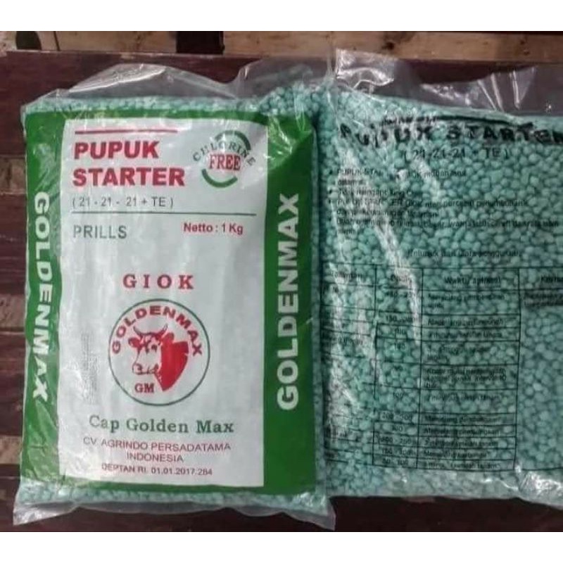 Jual Pupuk Starter Npk Te Kg Cap Golden Max Giok Jupiter